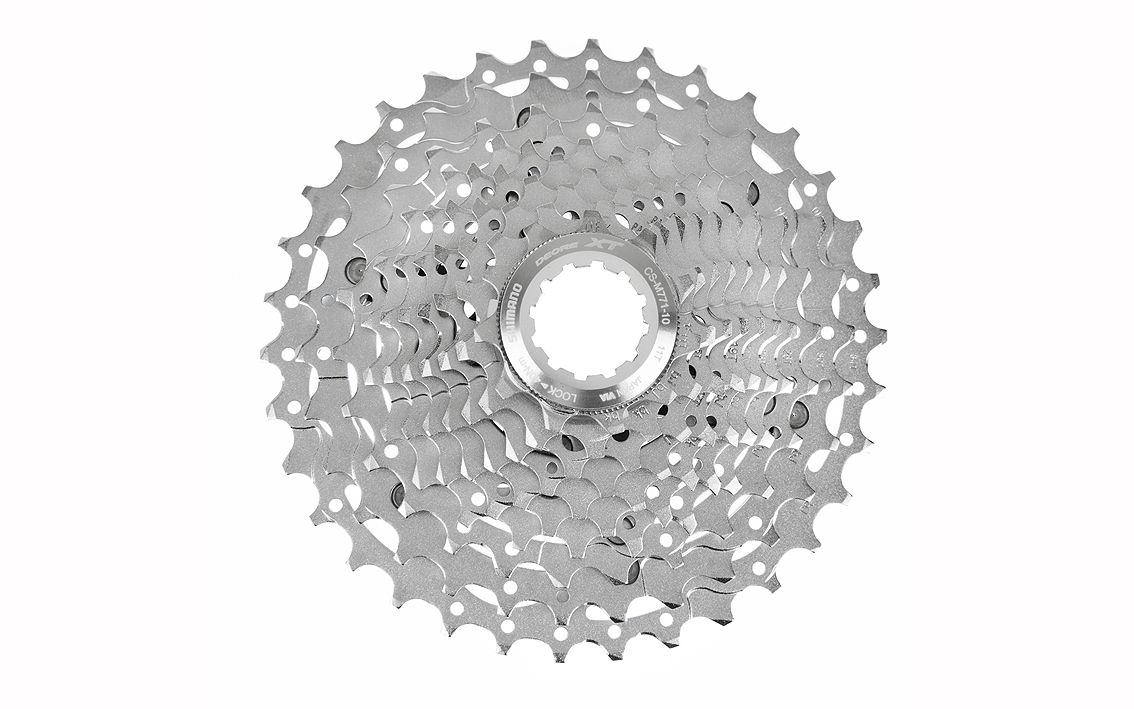 Žvaigždžių blokas galinis Shimano CS-M Deore XT