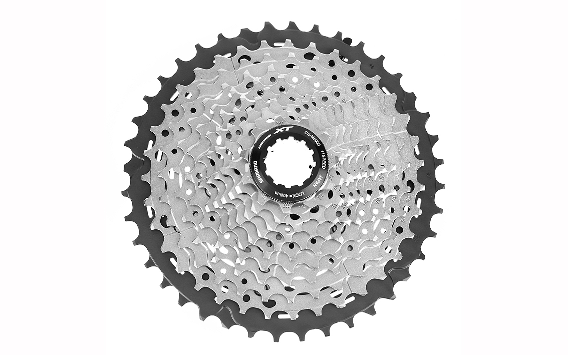 Žvaigždžių blokas galinis Shimano CS-M8000 Deore XT