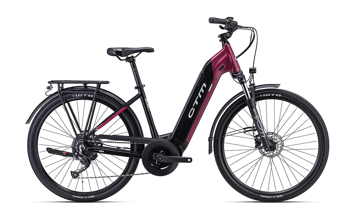 Dviratis CTM Metric e-City