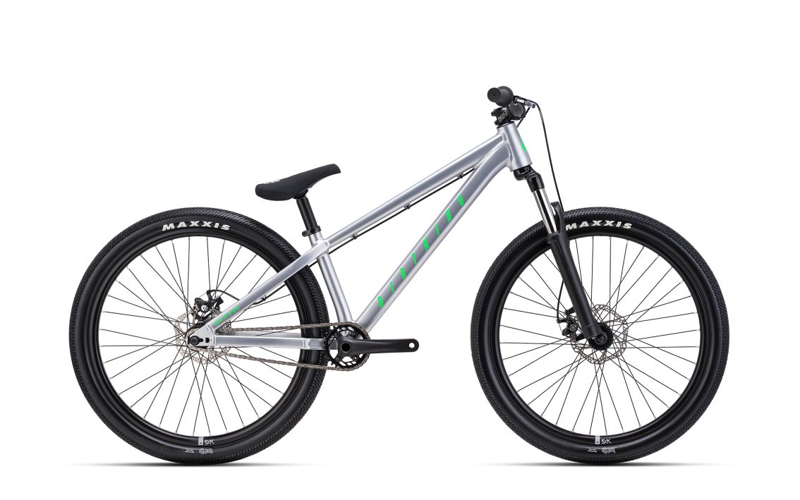 Dviratis CTM Dirtking Matinė Sidabrinė