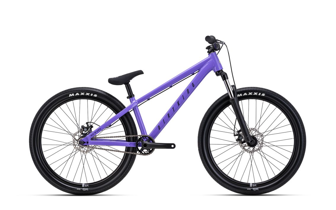 Dviratis CTM Dirtking Violetinė