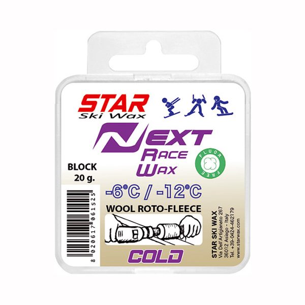 Vaškas slidėms Star Ski Wax Next Cold Block
