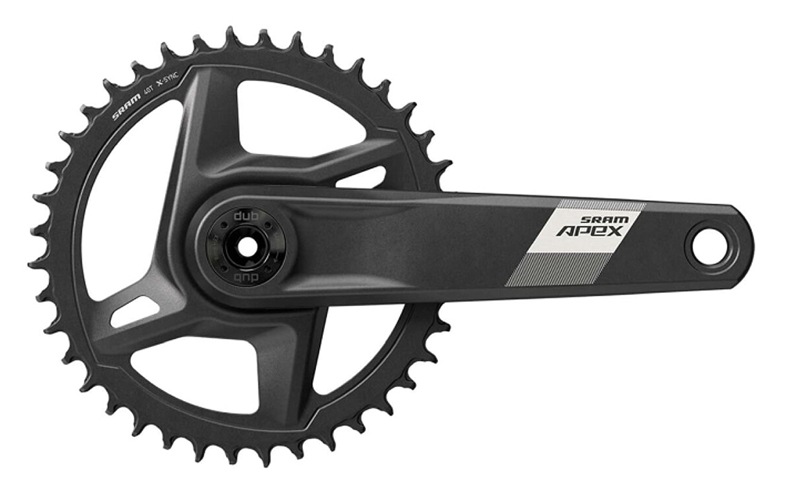 Žvaigždžių blokas priekinis SRAM Apex 1 DUB Wide