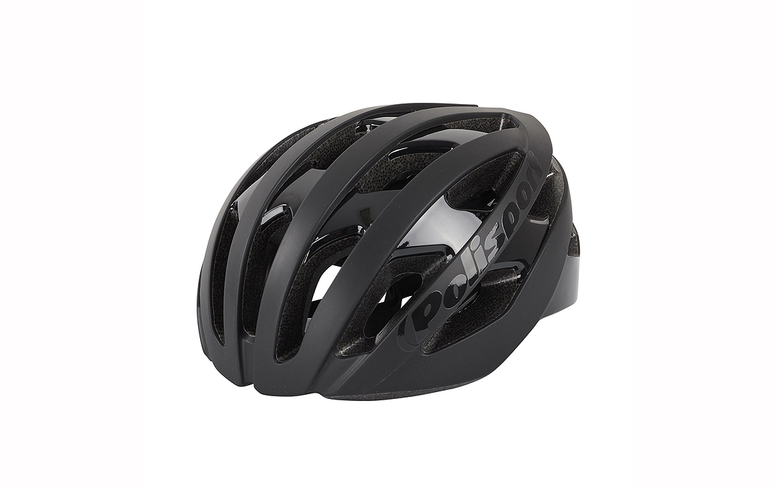 Šalmas dviratininkui Polisport Light Pro Juoda