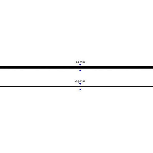Stipinas Sapim CX-Ray J-Bend x 288 mm 14G