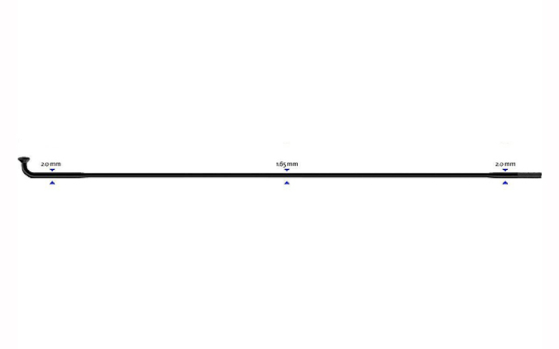 Stipinas Sapim D-light J-Bend 14G