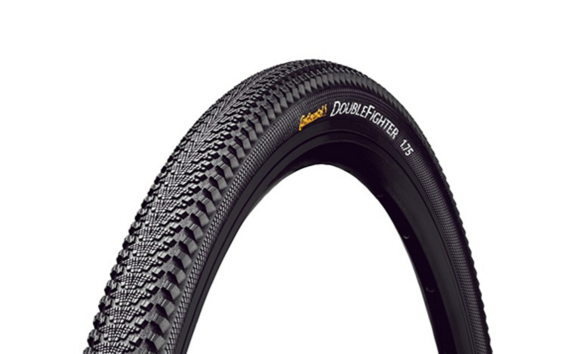 Padanga dviračiui Continental Double Fighter III 20 × 1.75