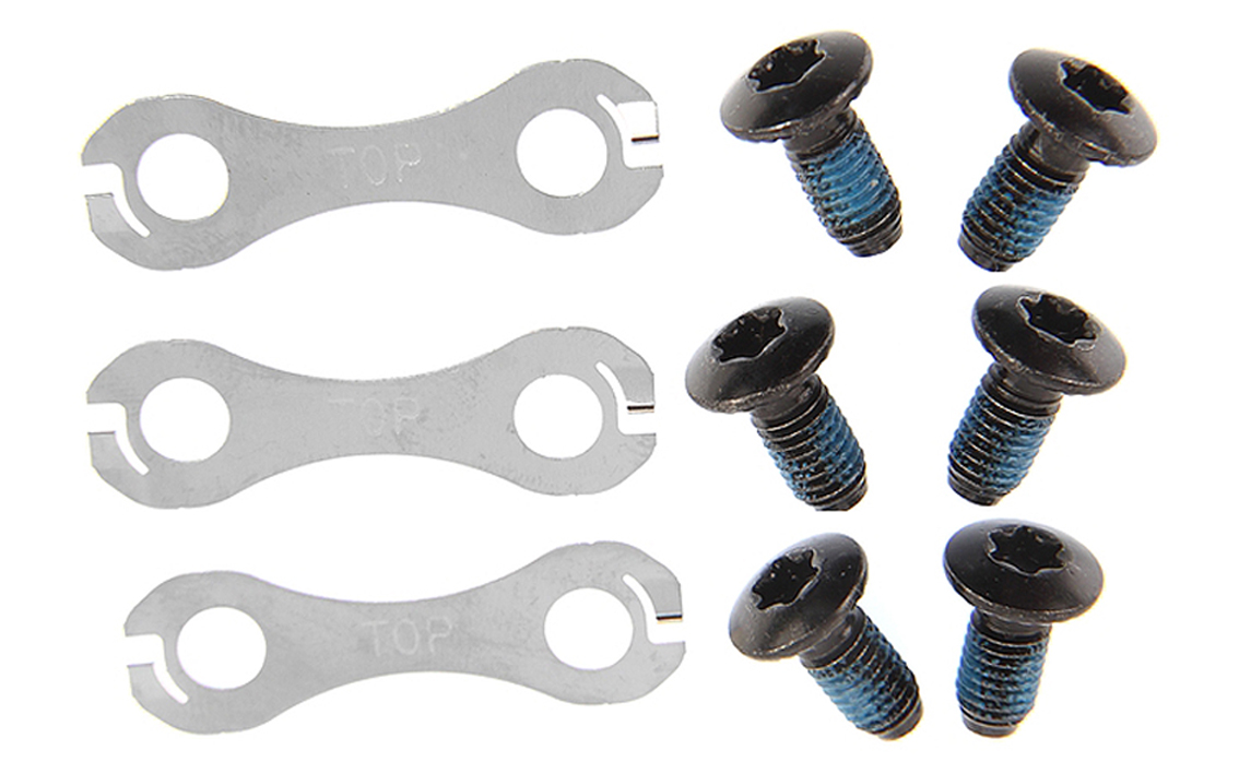 Varžtai ir poveržlės stabdžių diskui Shimano BR­M-395