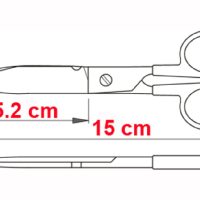 Unior žirklės 582/3P 197 mm