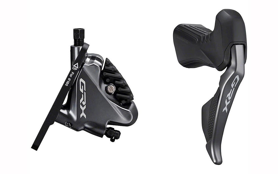 Stabdžių pavarų rankenėlė su hidrauliniais stabdžiais Shimano ST-RX815(R) BR-RX810(R) GRX Di2