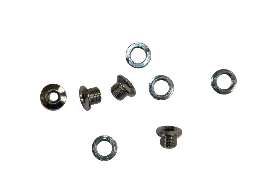 Varžtai ir veržlės priekinėms žvaigždutėms First 6.5 mm