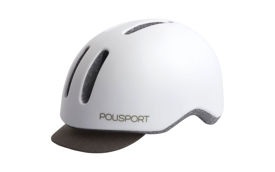 Šalmas dviratininkui Polisport Commuter Balta