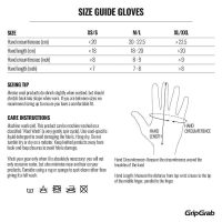 GripGrab žieminės dviratininko pirštinės Merino Liner XL/XXL #4