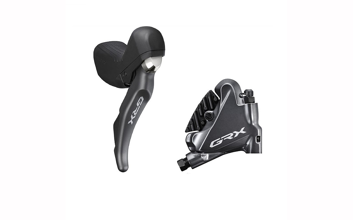 Stabdžių pavarų rankenėlė su hidrauliniais stabdžiais Shimano ST-RX810(R) BR-RX810(R) GRX