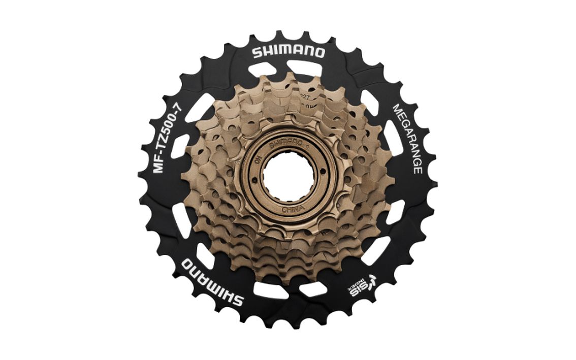 Žvaigždžių blokas galinis Shimano MF-TZ500