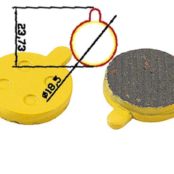 Stabdžių trinkelės D-brake Alhonga DS23