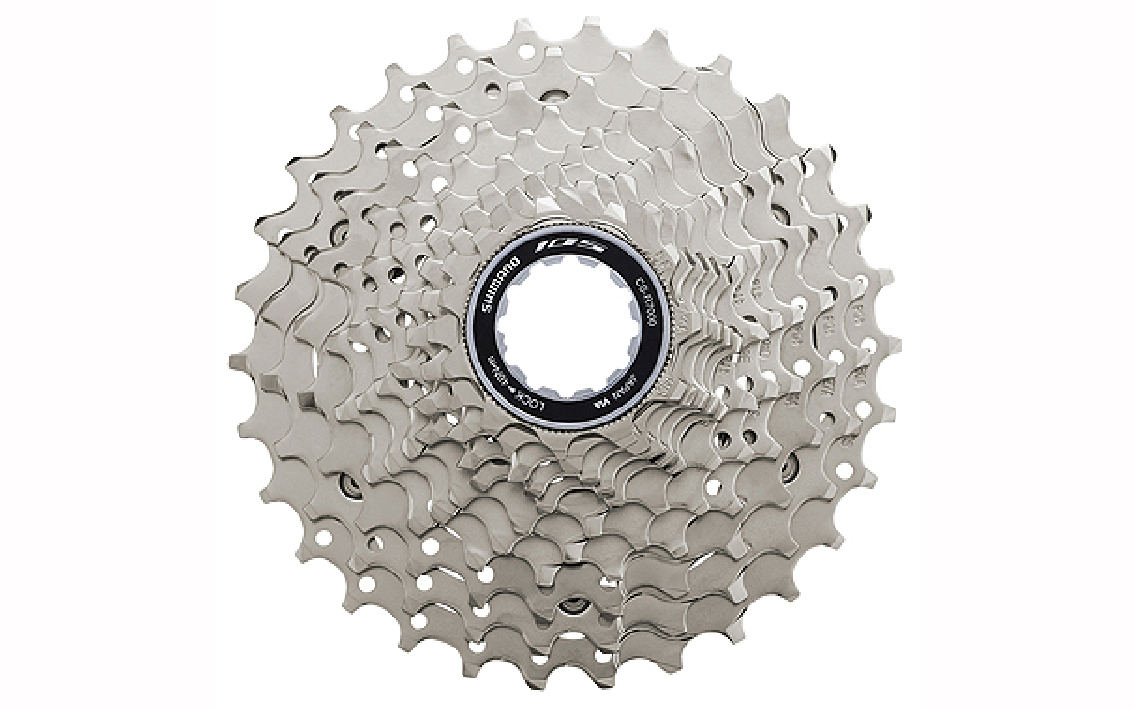 Žvaigždžių blokas galinis Shimano CS-R7000 105