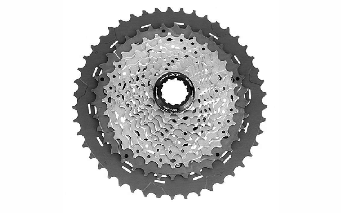Žvaigždžių blokas galinis Shimano CS-M8000 XT