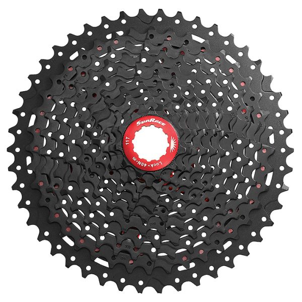 Žvaigždžių blokas galinis SunRace CSMX9X SRAM XD