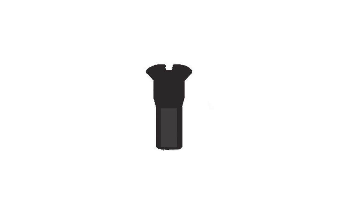 Stipinų galvutė Sapim 13G Round Head Brass Black HBT
