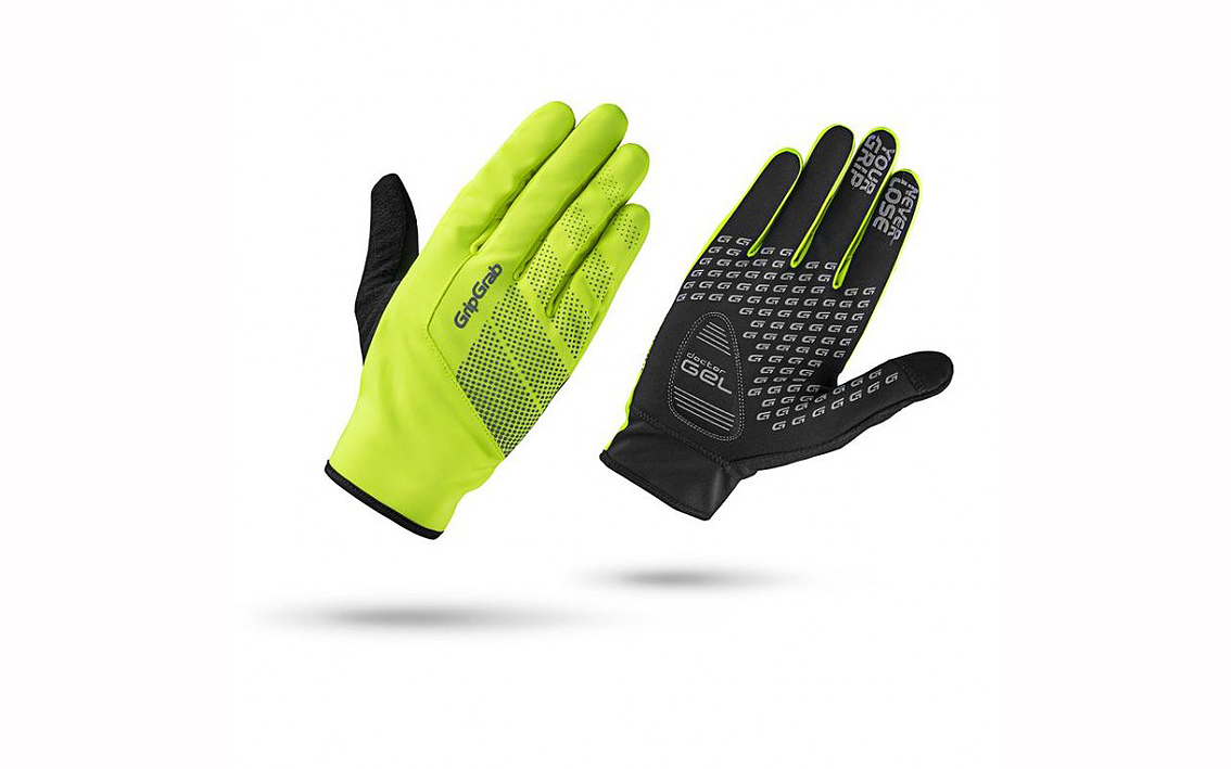 GripGrab žieminės pirštinės Ride Hi-Vis Windproof S