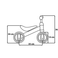 Balansinis dviratukas Seven Paw Patrol Boys #3