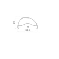 Ratas galinis 29" BlackJack SL 30 ASY 12x148 Center Lock SB FH 4