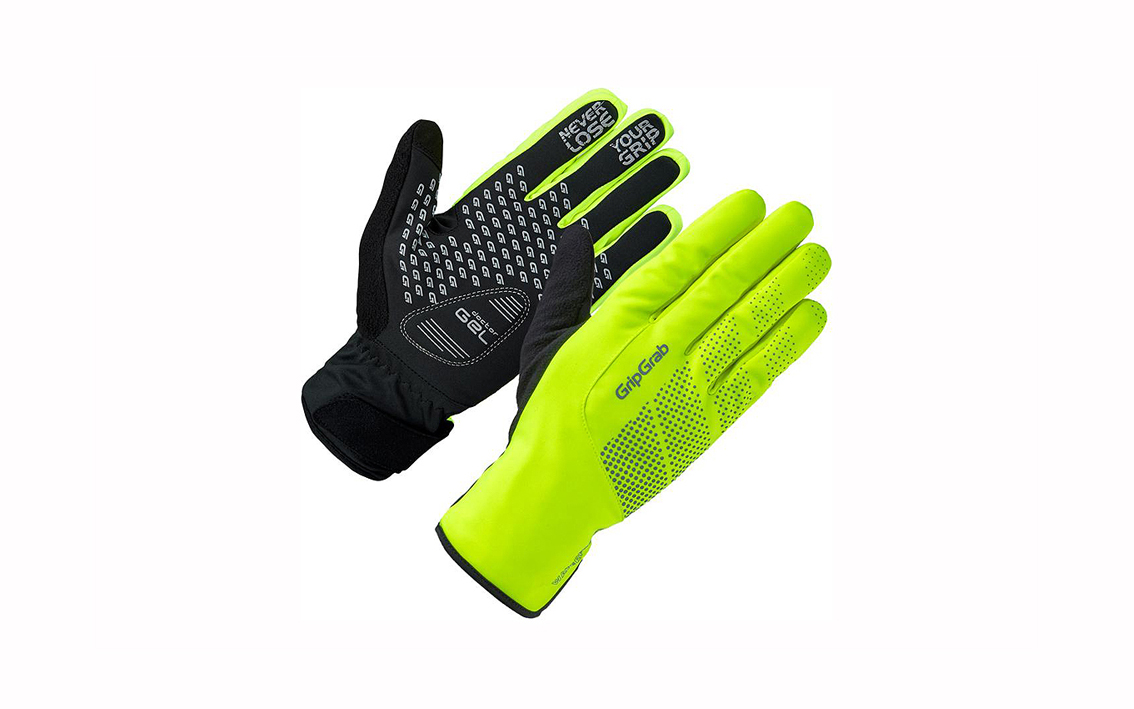 GripGrab žieminės pirštinės Ride Hi-Vis Waterproof XXL