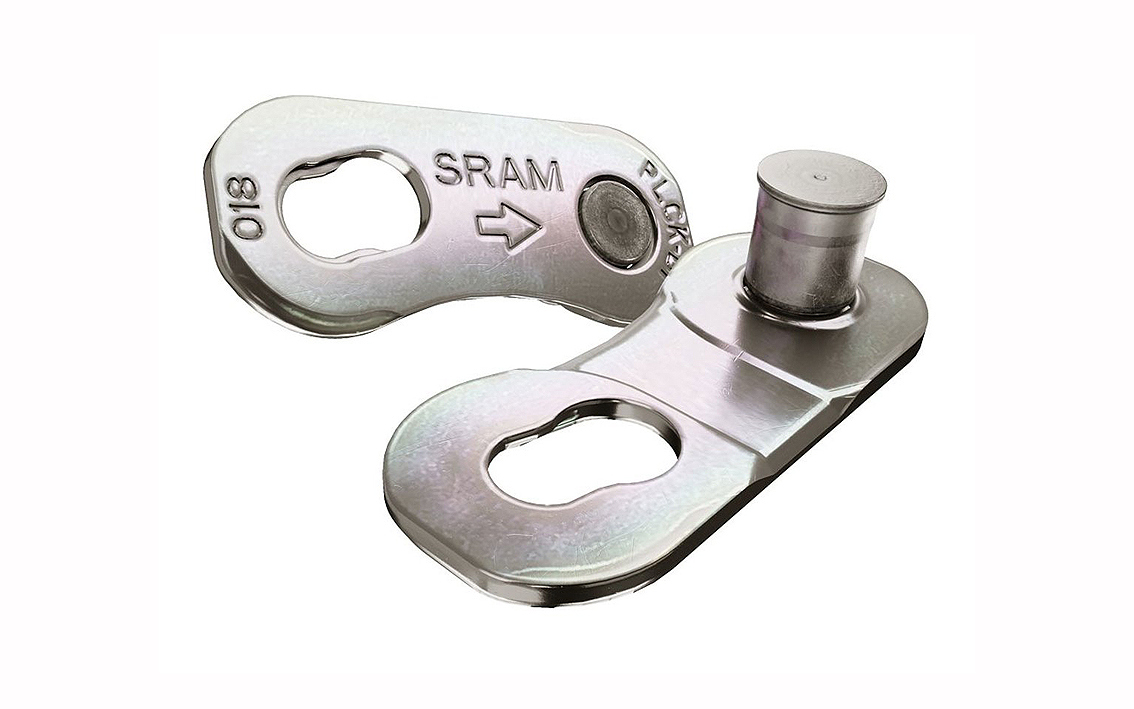Grandinės sujungimas SRAM PowerLock Flattop Red Force