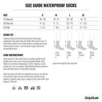 GripGrab dviratininko kojinės Waterproof Merino Thermal XL #3