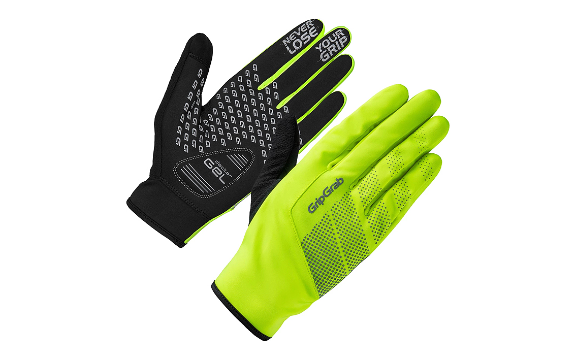 GripGrab žieminės pirštinės Ride Hi-Vis Windproof Midseason XS