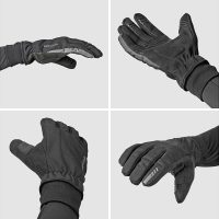 GripGrab žieminės pirštinės Windster 2 Windproof Winter Black M