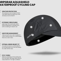 GripGrab kepurė AquaShield Waterproof Black S/M #2
