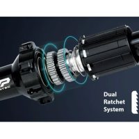 Terkšlė galinei stebulei Novatec Dual Ratchet System Micro Spline