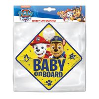 Ženklas Baby on board Seven Paw Patrol Boys