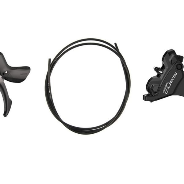 Stabdžių rankenėlė su hidrauliniais stabdžiais Shimano BL-U6030(L) BR-U6030(F) CUES