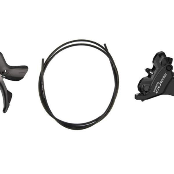 Stabdžių pavarų rankenėlė su hidrauliniais stabdžiais Shimano ST-U6030(L) BR-U6030(F) CUES