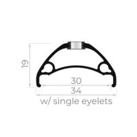 Ratas priekinis 29" Rodi Tryp 30 EVO QR 6-Bolt 2