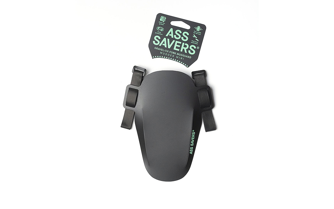 Skydelis priekinis Ass Savers Mudder Mini Black