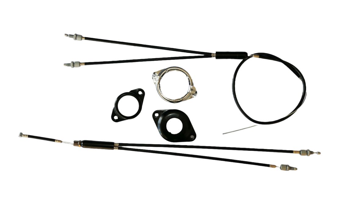 Stabdžių trosų komplektas BMX 25.4 mm