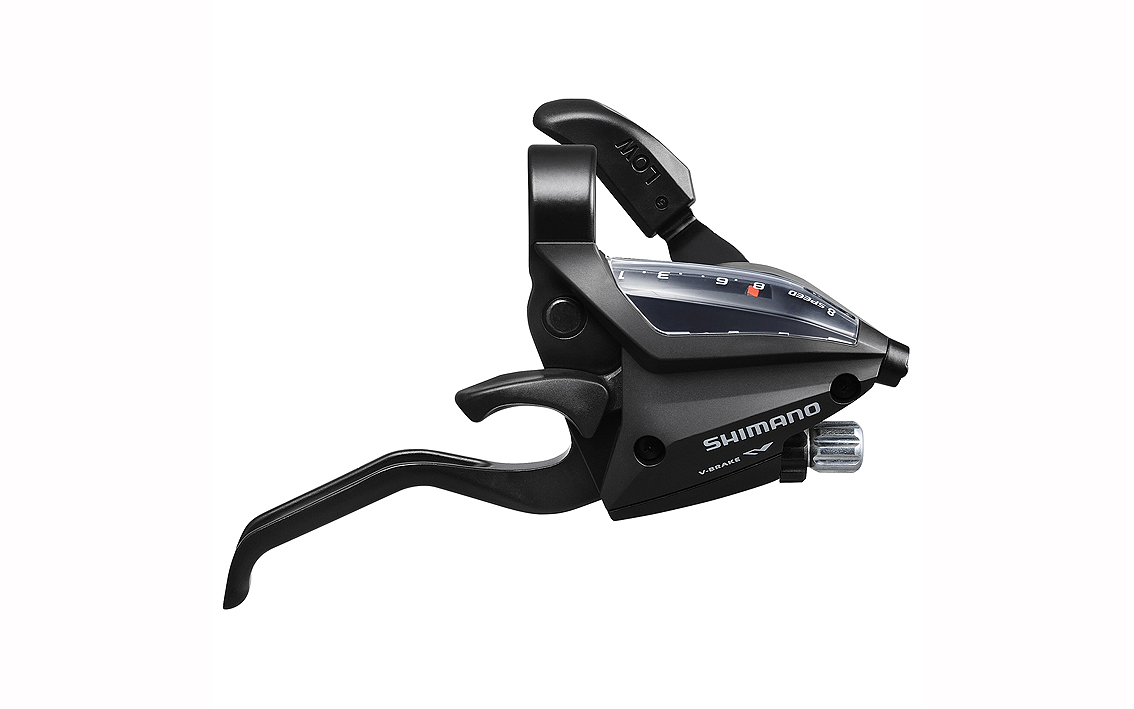 Pavarų stabdžių rankenėlė Shimano ST-EF500