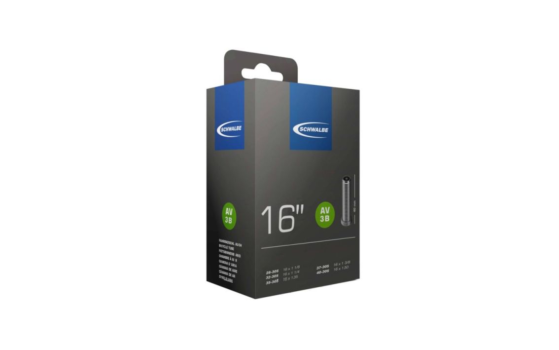 Kamera dviračiui Schwalbe 16 x Auto 40 mm 3B