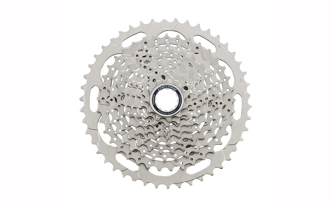 Žvaigždžių blokas galinis Shimano CS-M Deore