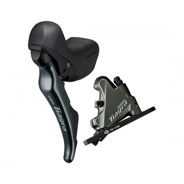 Stabdžių pavarų rankenėlė su hidrauliniais stabdžiais Shimano ST-R4720(9L) Tiagra, BR-4700(F)