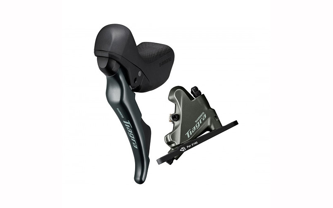 Stabdžių pavarų rankenėlė su hidrauliniais stabdžiais Shimano ST-R4720(9L) Tiagra, BR-4700(F)