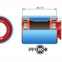 Miniklio velenas FSA PF30 MTB