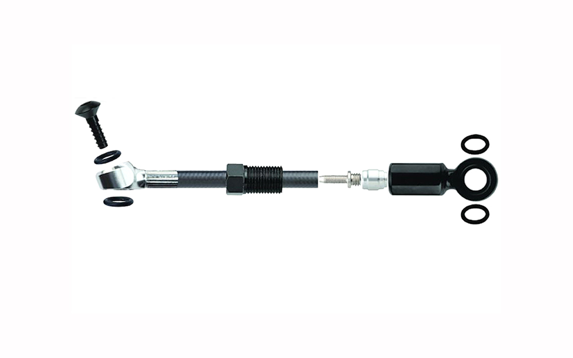 Hidraulinių stabdžių žarnelė Jagwire Sport DOT SRAM Red 22 Flat Mount 2000 mm