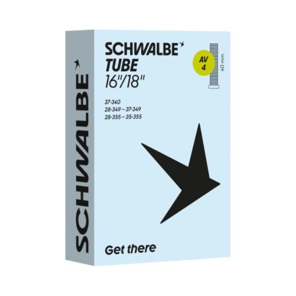 Kamera dviračiui Schwalbe 16/18 x x 1 3/ Auto 40 mm 4