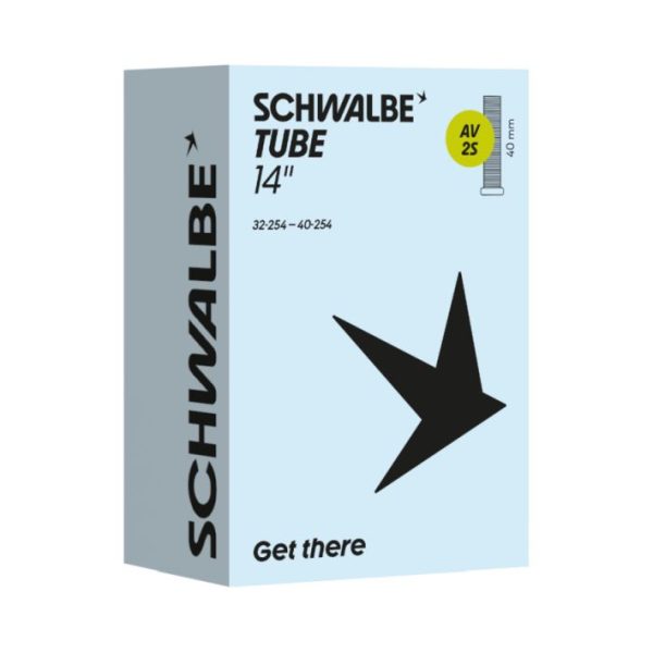 Kamera dviračiui Schwalbe 14 x Auto 40 mm 2S