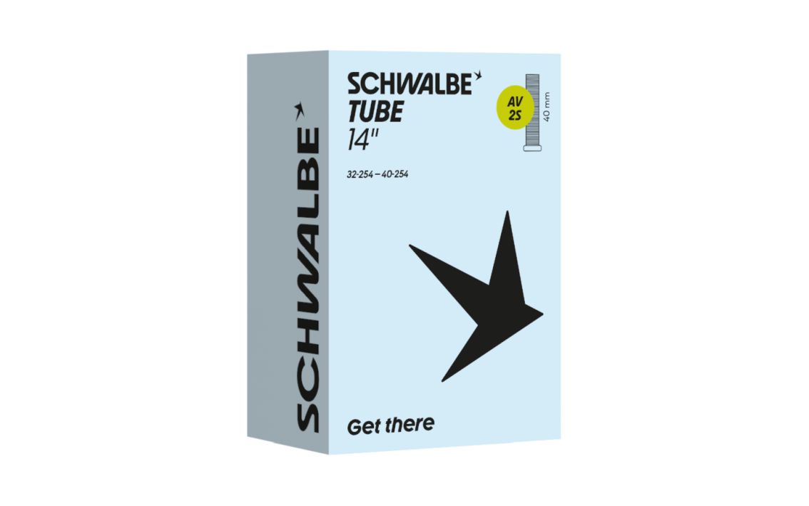 Kamera dviračiui Schwalbe 14 x Auto 40 mm 2S
